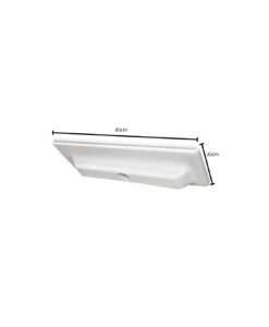 Cascata Piscina 80Cm Embutir Fibra